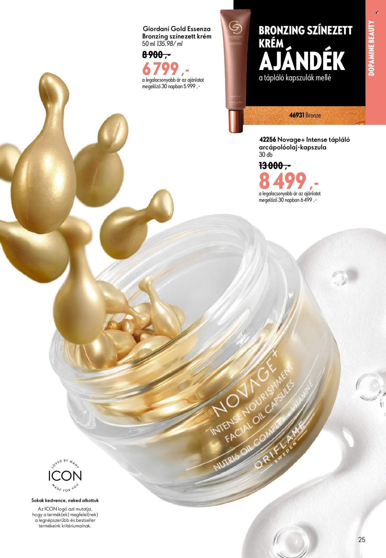 Oriflame akciós újságok - 2026.07.29 - 2026.08.18. Oldal 25
