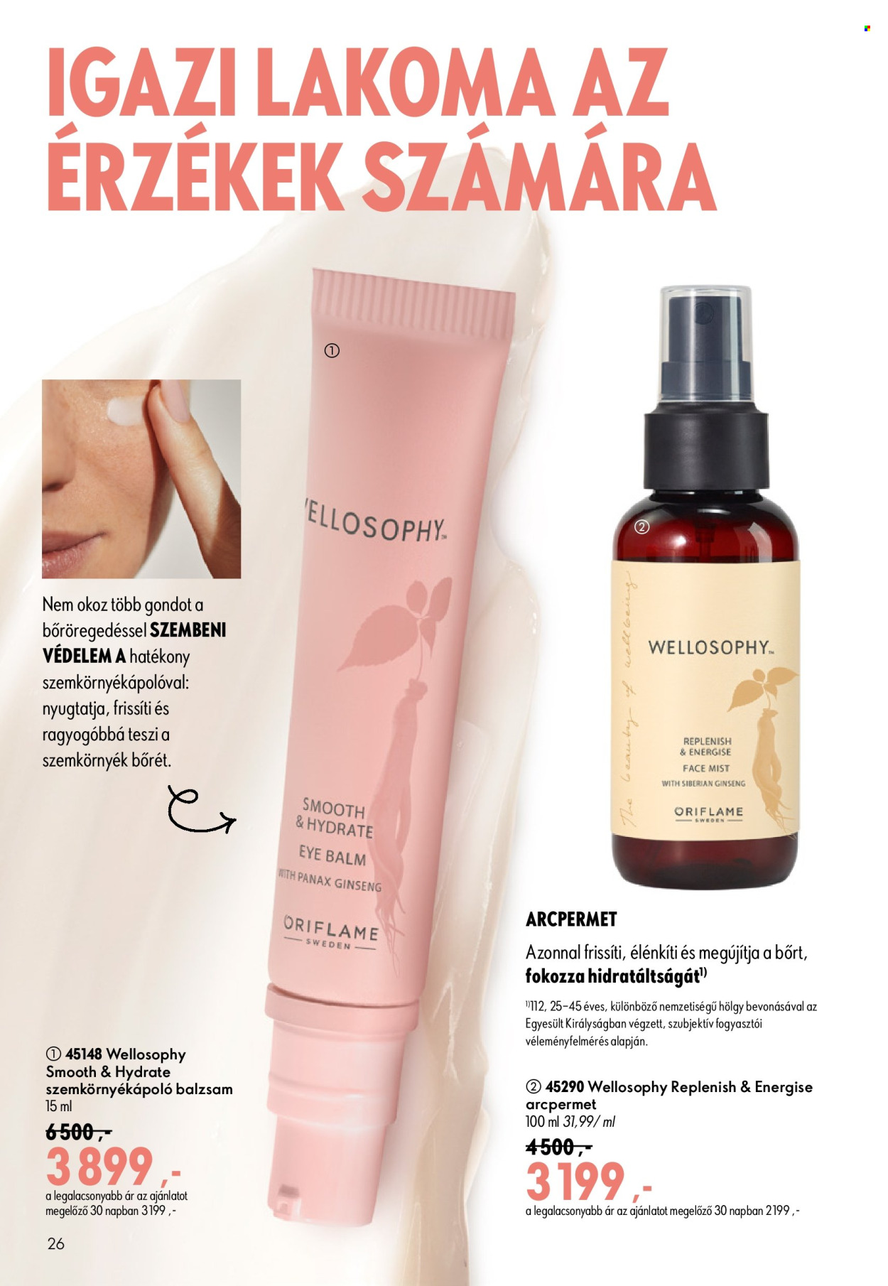 Oriflame akciós újságok - 2026.07.29 - 2026.08.18. Oldal 26
