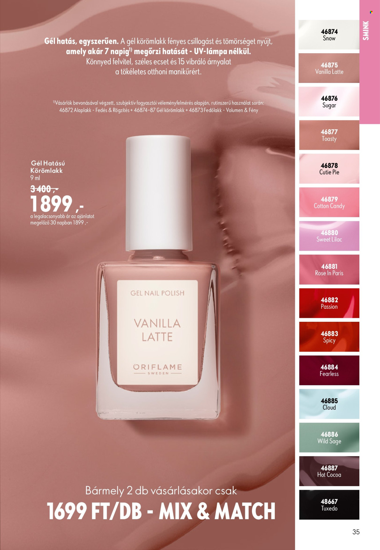 Oriflame akciós újságok - 2026.07.29 - 2026.08.18. Oldal 35