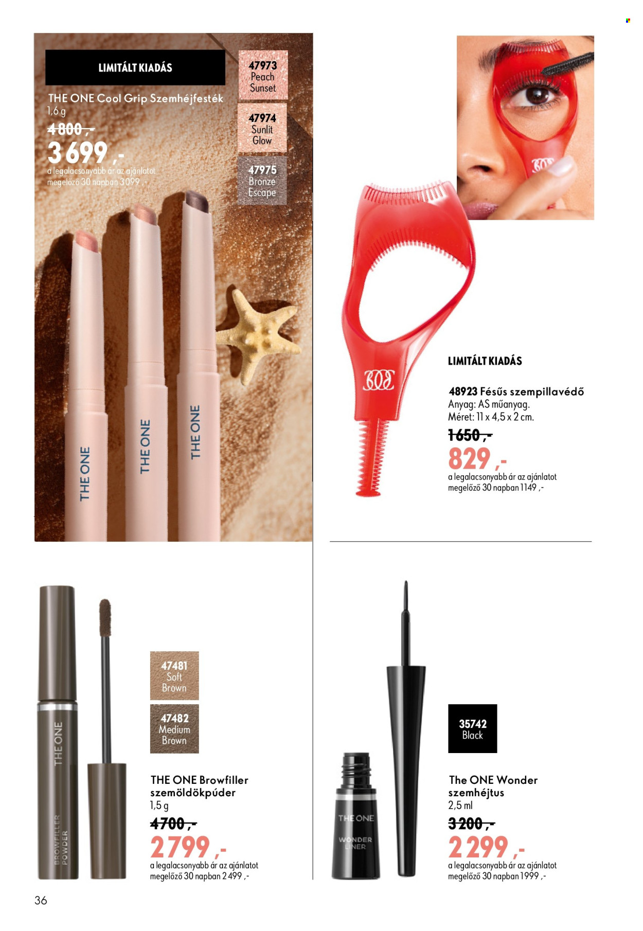 Oriflame akciós újságok - 2026.07.29 - 2026.08.18. Oldal 36