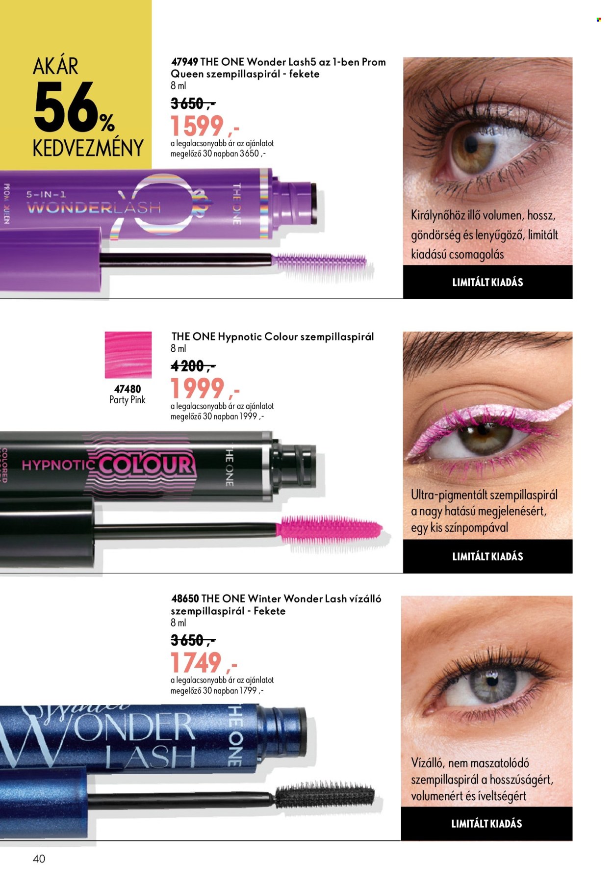 Oriflame akciós újságok - 2026.07.29 - 2026.08.18. Oldal 40