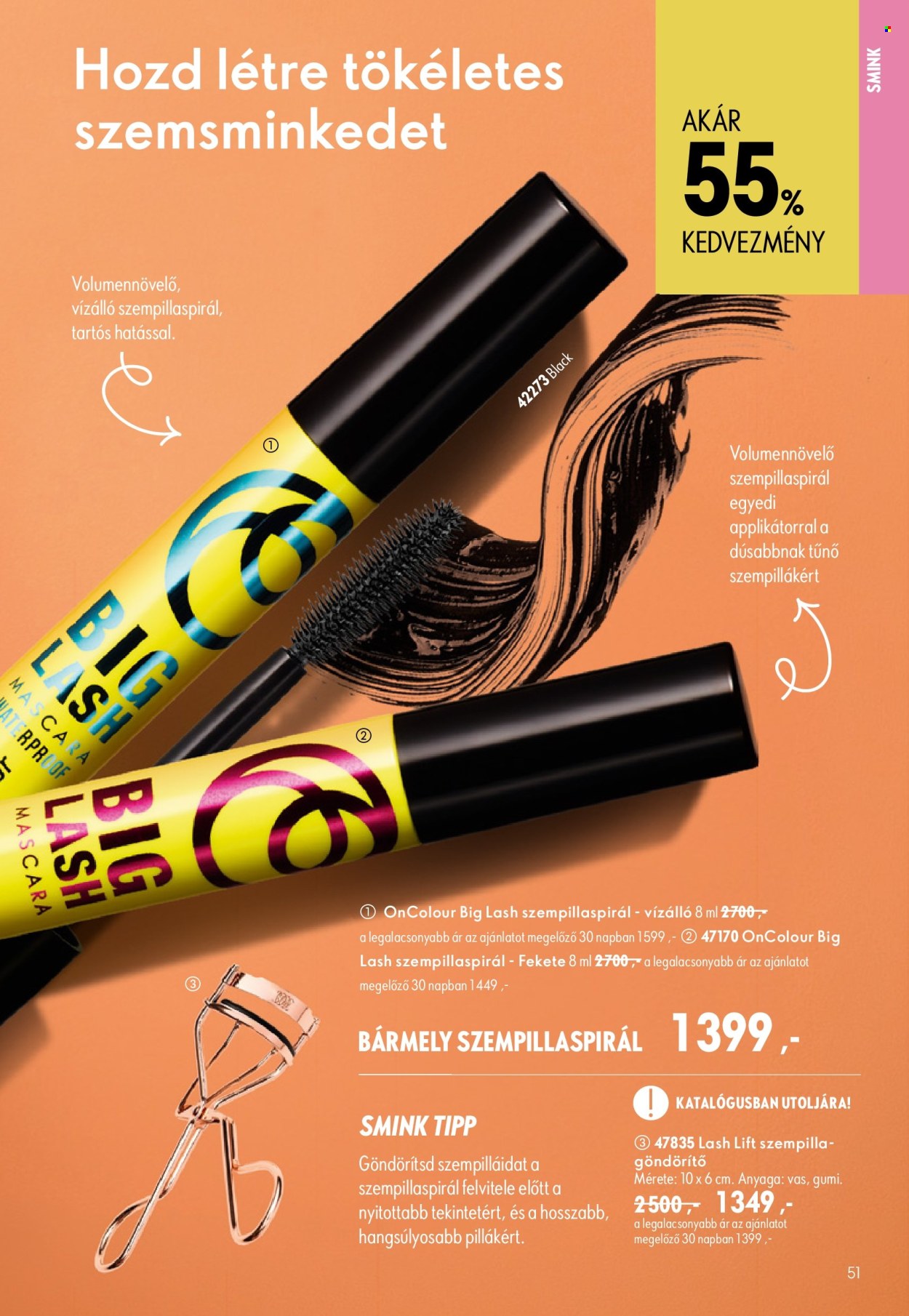 Oriflame akciós újságok - 2026.07.29 - 2026.08.18. Oldal 51