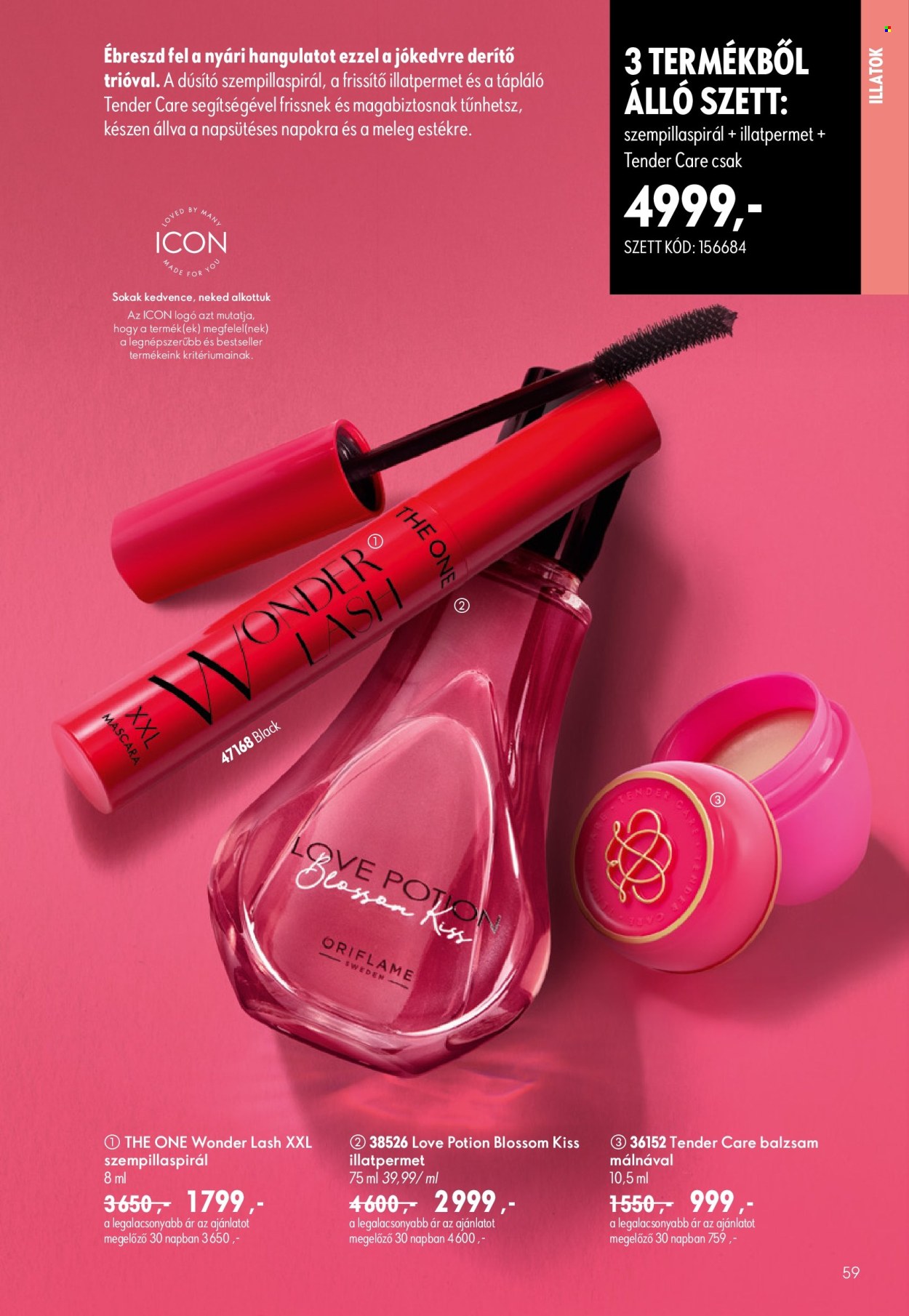 Oriflame akciós újságok - 2026.07.29 - 2026.08.18. Oldal 59