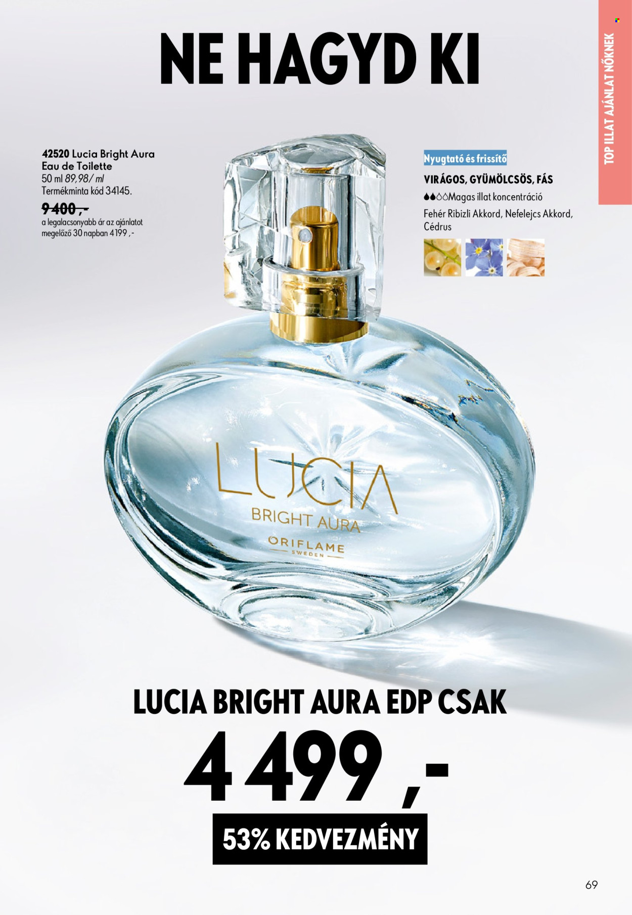 Oriflame akciós újságok - 2026.07.29 - 2026.08.18. Oldal 69