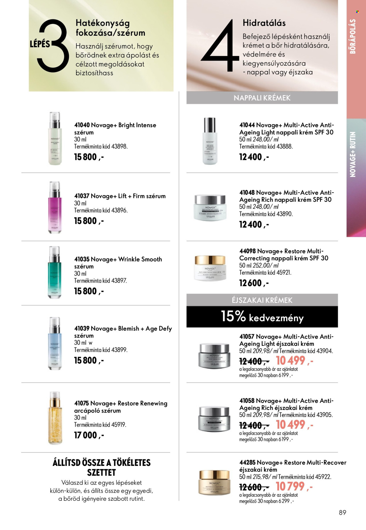 Oriflame akciós újságok - 2026.07.29 - 2026.08.18. Oldal 89