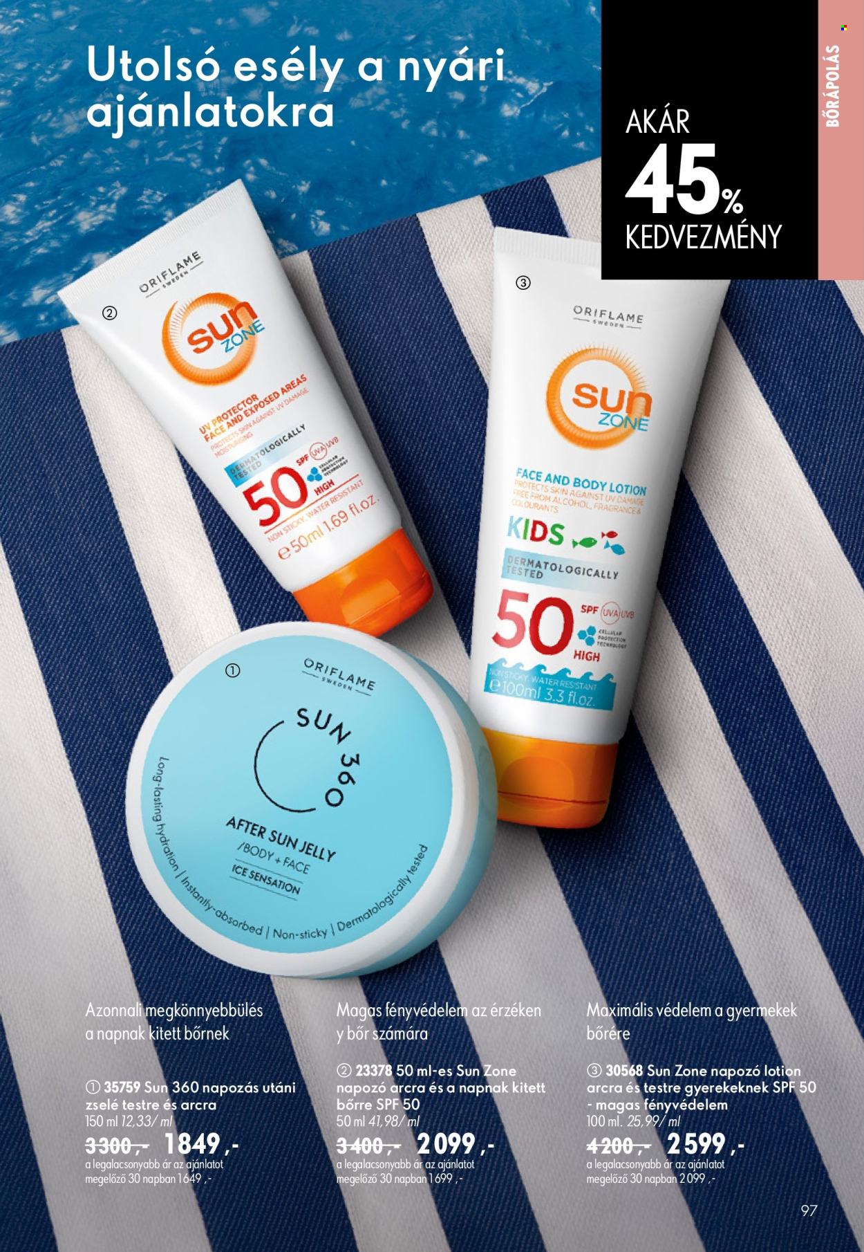 Oriflame akciós újságok - 2026.07.29 - 2026.08.18. Oldal 97