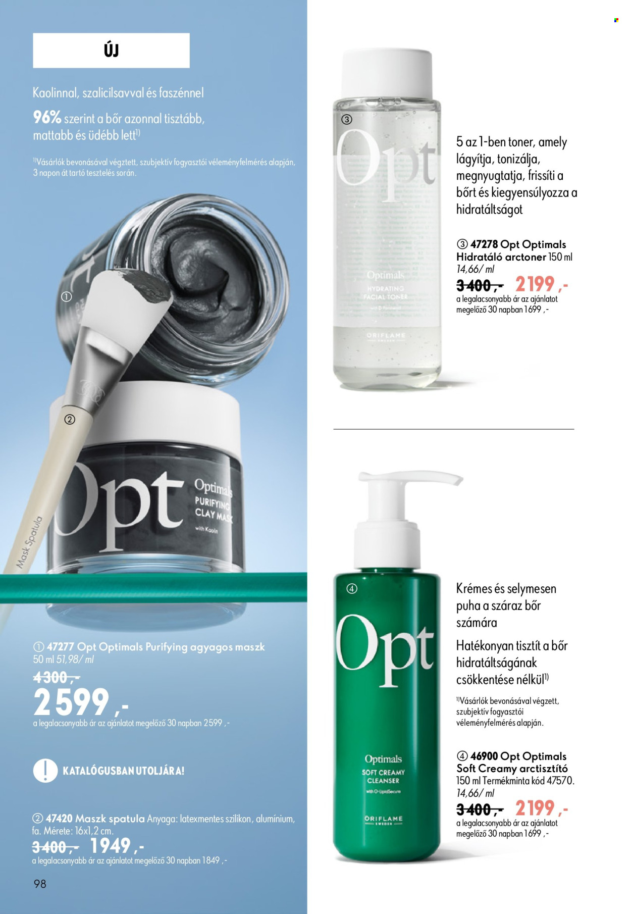 Oriflame akciós újságok - 2026.07.29 - 2026.08.18. Oldal 98