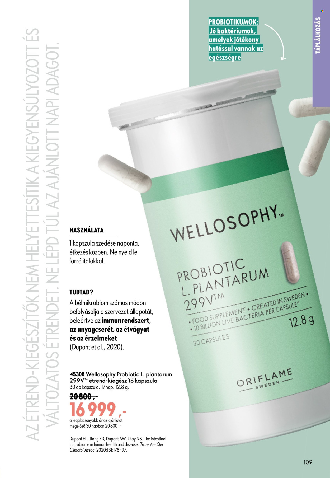 Oriflame akciós újságok - 2026.07.29 - 2026.08.18. Oldal 109