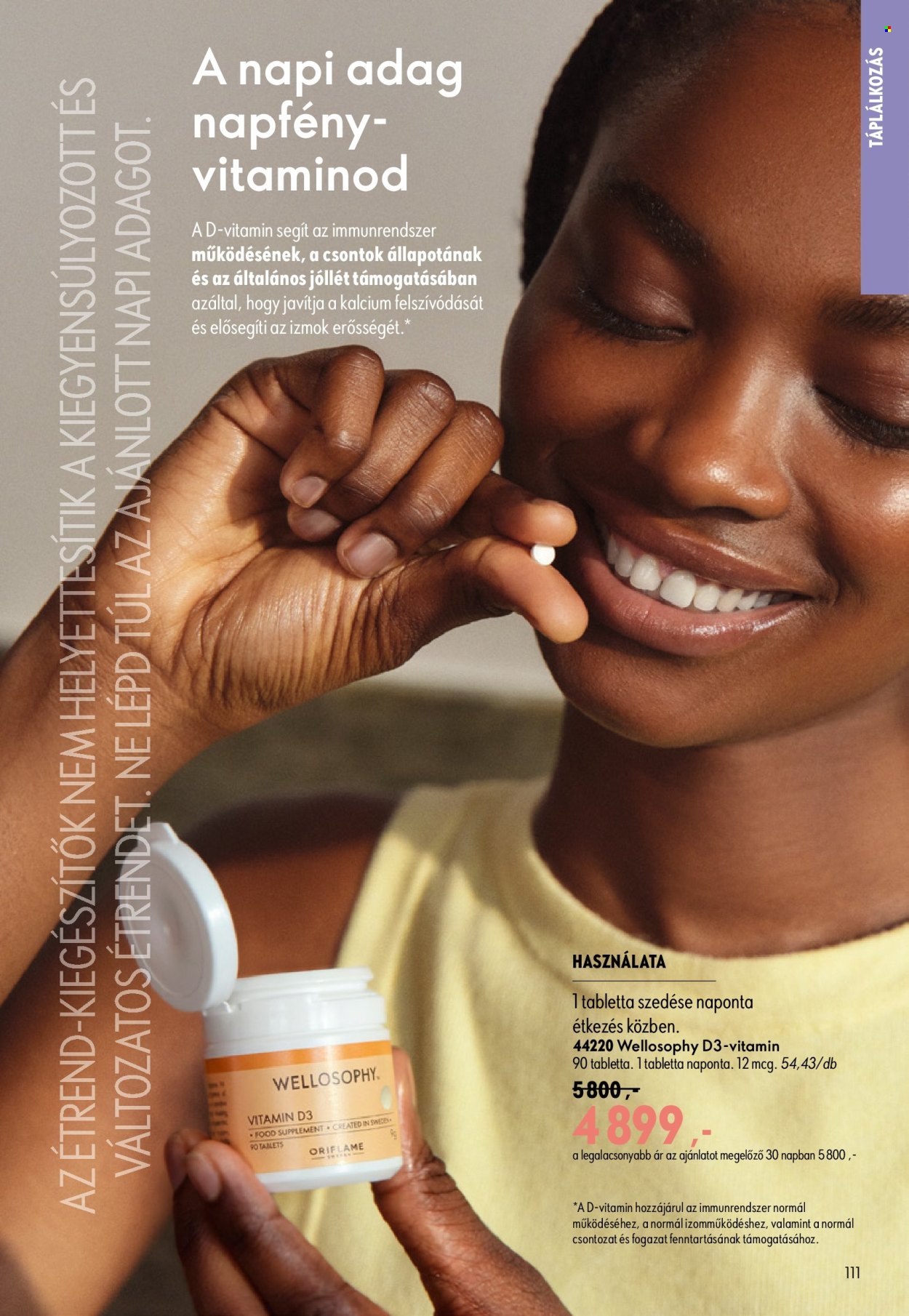 Oriflame akciós újságok - 2026.07.29 - 2026.08.18. Oldal 111
