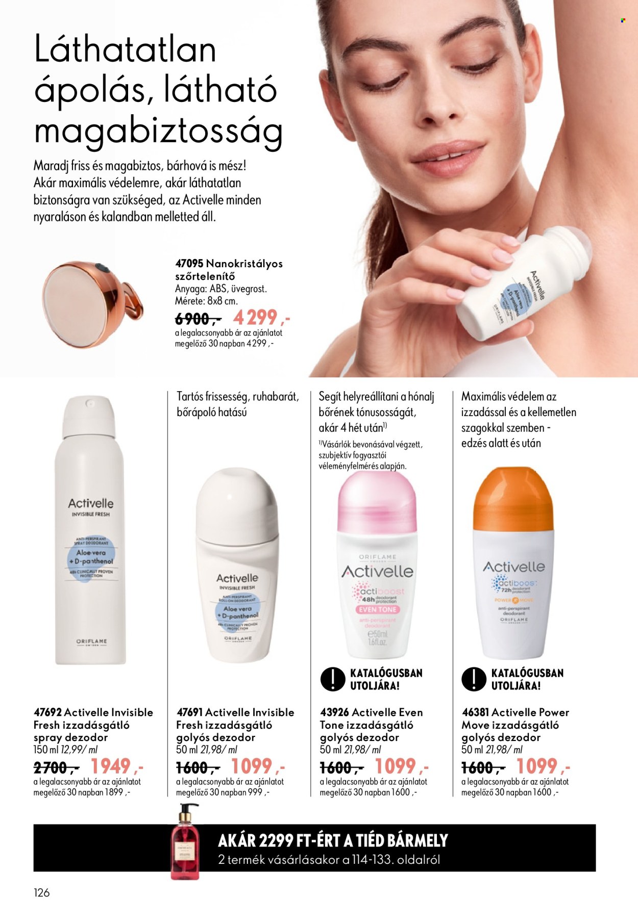 Oriflame akciós újságok - 2026.07.29 - 2026.08.18. Oldal 126