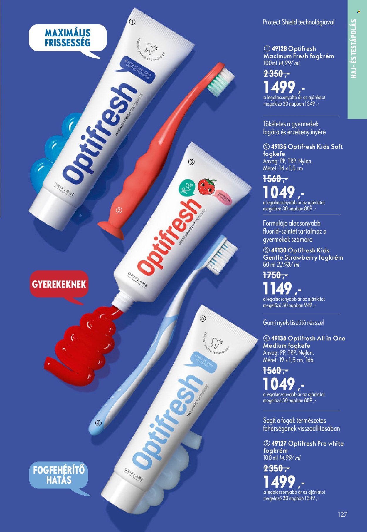 Oriflame akciós újságok - 2026.07.29 - 2026.08.18. Oldal 127