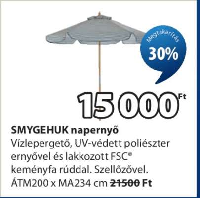 SMYGEHUK napernyő