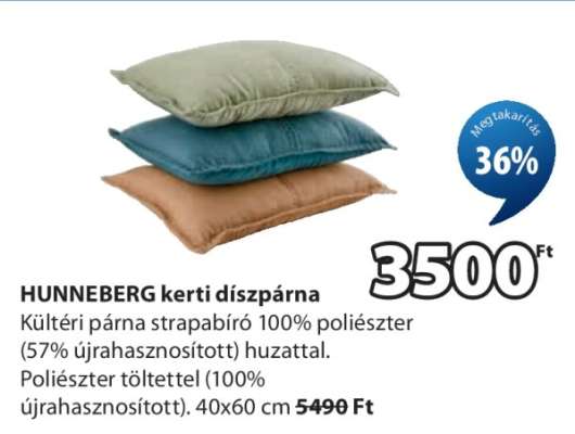 HUNNEBERG kerti díszpárna