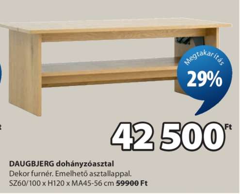 DAUGBJERG dohányzóasztal