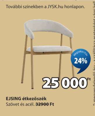 EJSING étkezőszék
