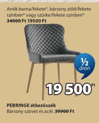 PEBRINGE étkezőszék