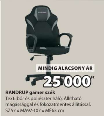 RANDRUP gamer szék