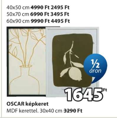 Képkeret 40x50 cm