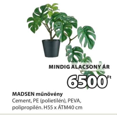 MADSEN műnövény