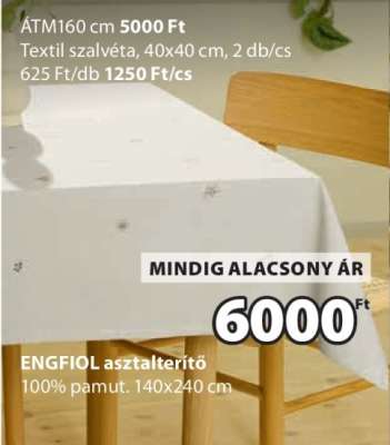 ENGFIOL asztalterítő