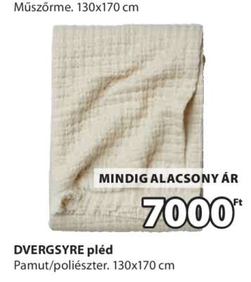 DVERGSYRE pléd