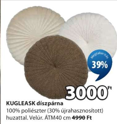KUGLEASK DÍSZPÁRNA