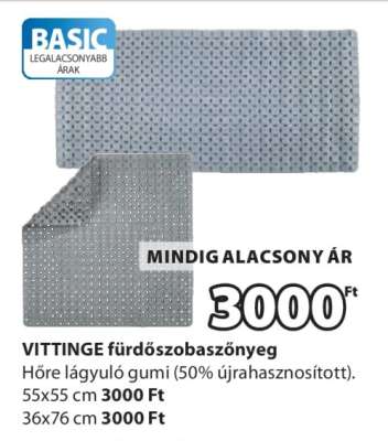 VITTINGE fürdőszobaszőnyeg