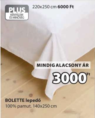 BOLETTE lepedő