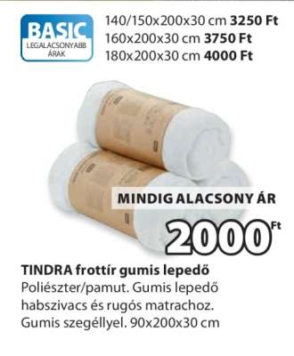 TINDRA FROTTÍR GUMIS LEPEDŐ