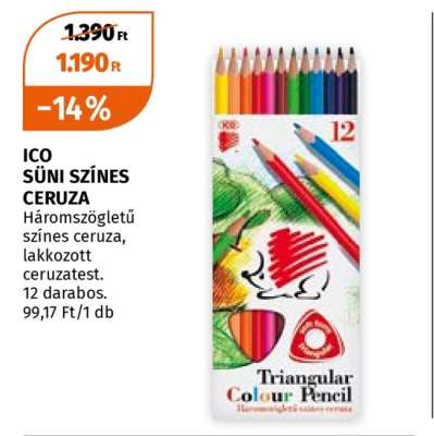ICO Süni színes ceruza