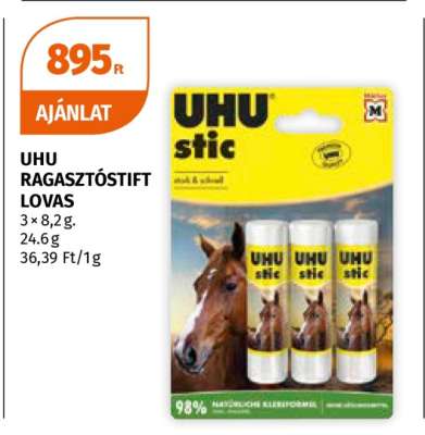 UHU RAGASZTÓSTIFT LOVAS