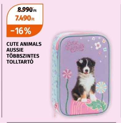 CUTE ANIMALS AUSSIE TÖBBSZINTES TOLLTARTÓ