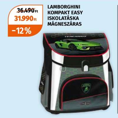 LAMBORGHINI KOMPAKT EASY ISKOLATÁSKA MÁGNESZÁRAS