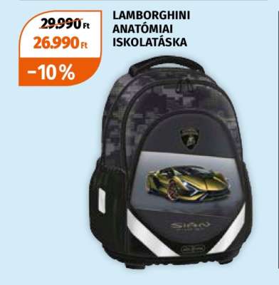 LAMBORGHINI ANATÓMIAI ISKOLATÁSKA