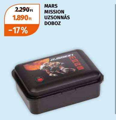 MARS MISSION UZSONNÁS DOBOZ