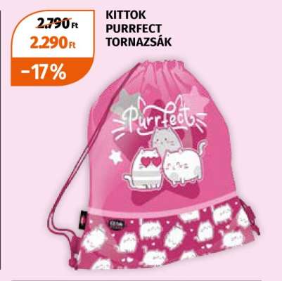 KITTOK PURRFFECT TORNAZSÁK