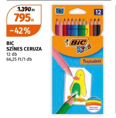 BIC SZÍNES CERUZA