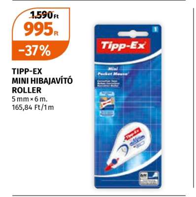 TIPP-EX MINI HIBAJAVÍTÓ ROLLER