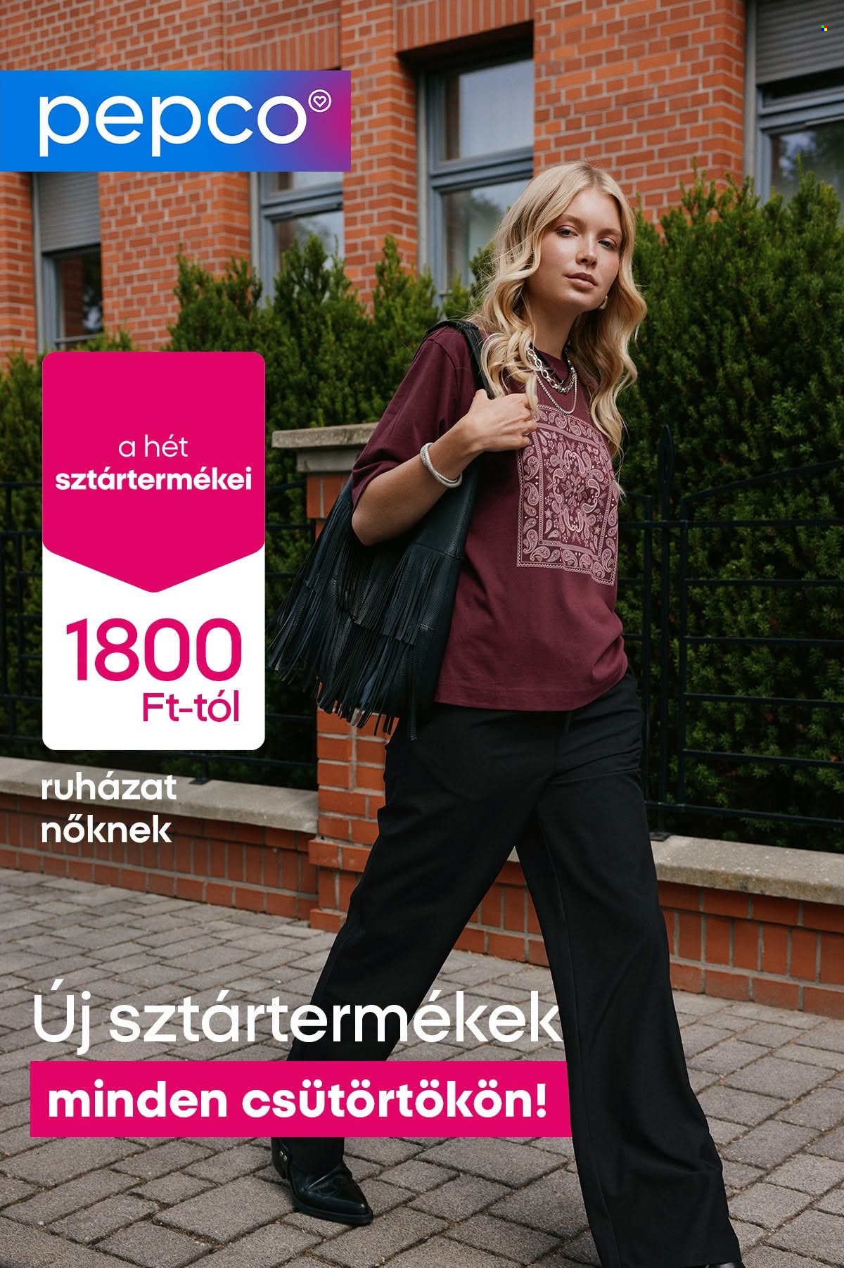 Pepco akciós újságok - 2026.07.30 - 2026.08.05. Oldal 1