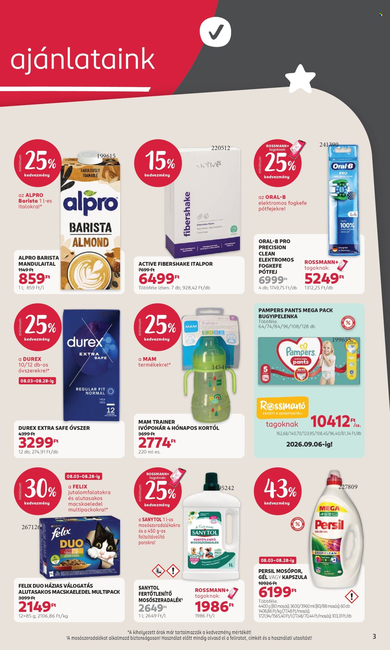 Rossmann akciós újságok - 2026.08.03 - 2026.08.14. Oldal 3