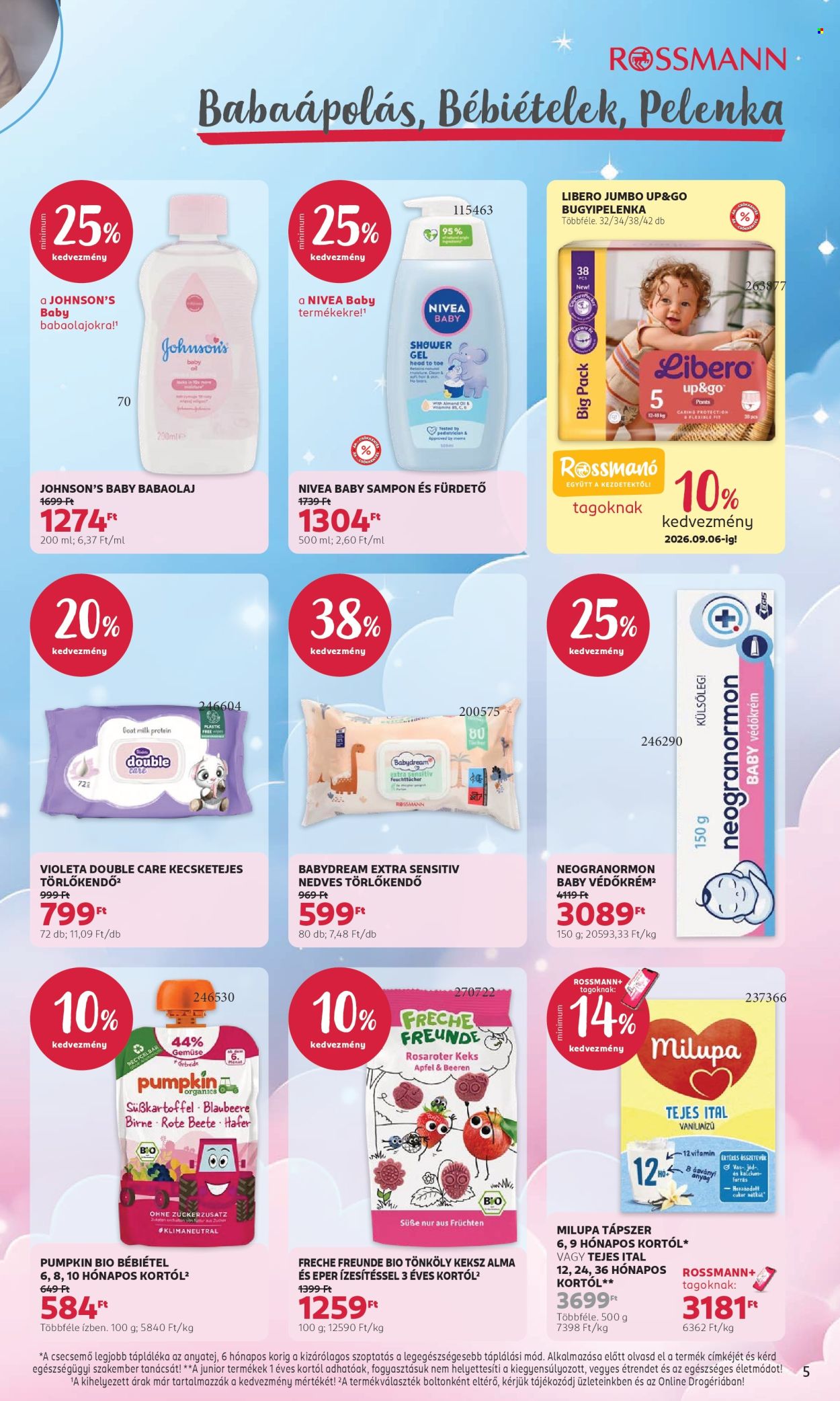 Rossmann akciós újságok - 2026.08.03 - 2026.08.14. Oldal 5