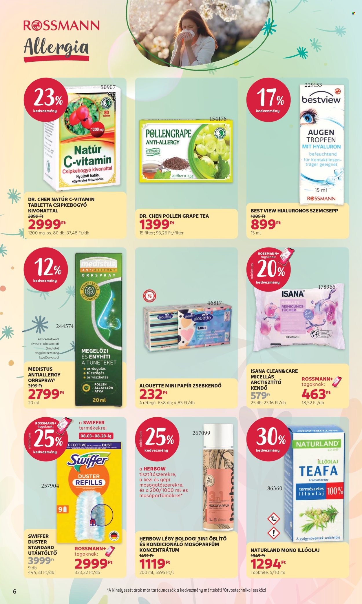 Rossmann akciós újságok - 2026.08.03 - 2026.08.14. Oldal 6