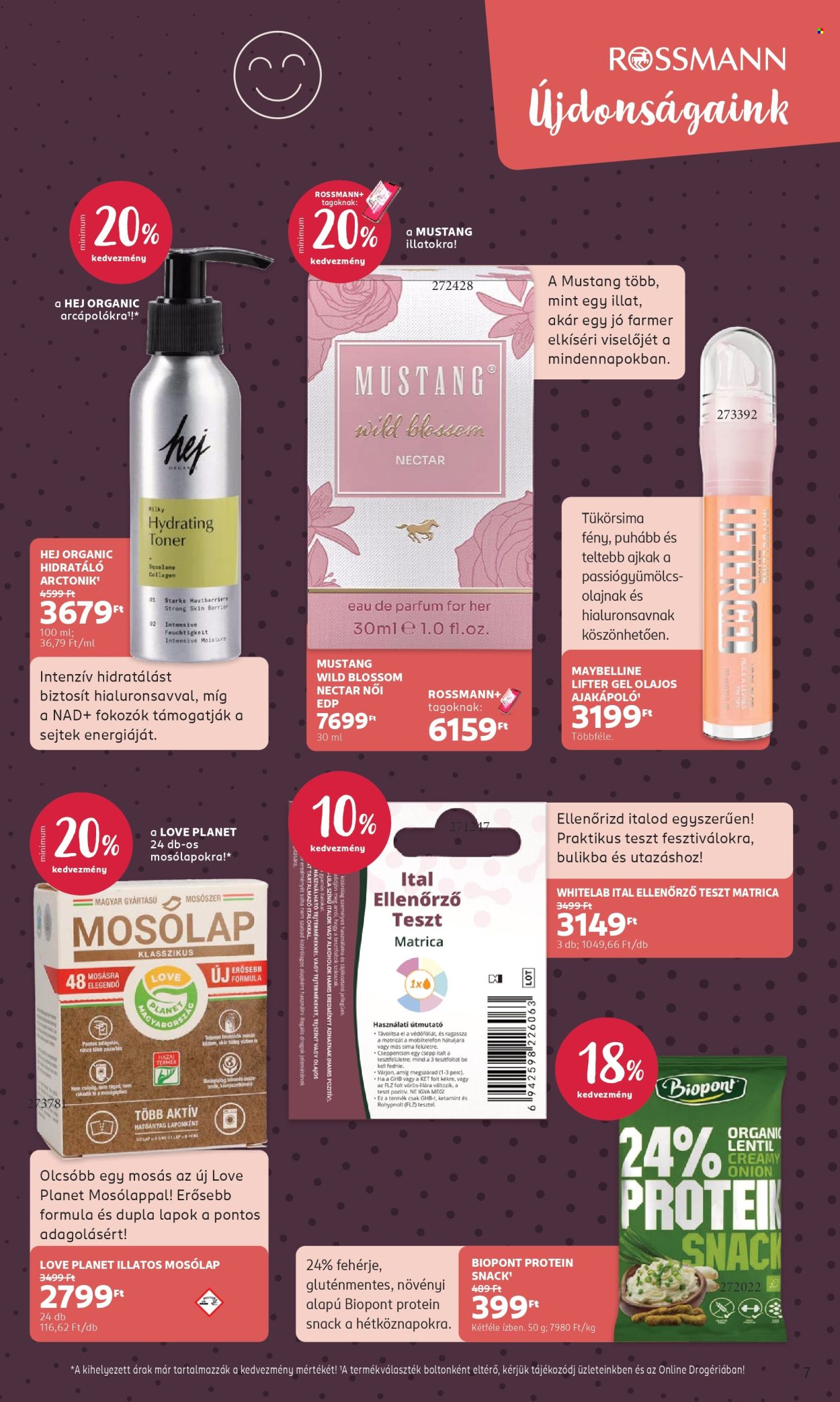 Rossmann akciós újságok - 2026.08.03 - 2026.08.14. Oldal 7