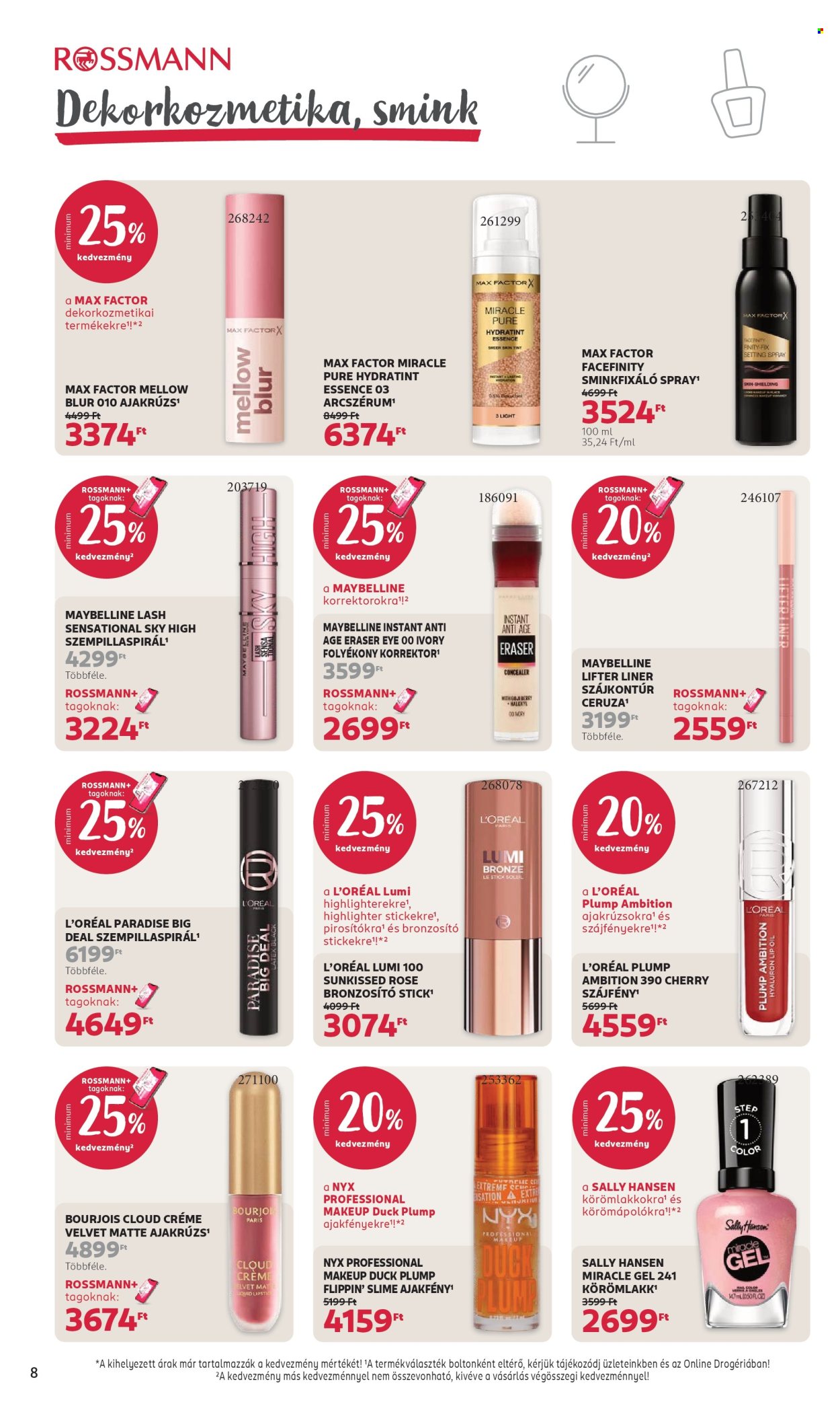 Rossmann akciós újságok - 2026.08.03 - 2026.08.14. Oldal 10