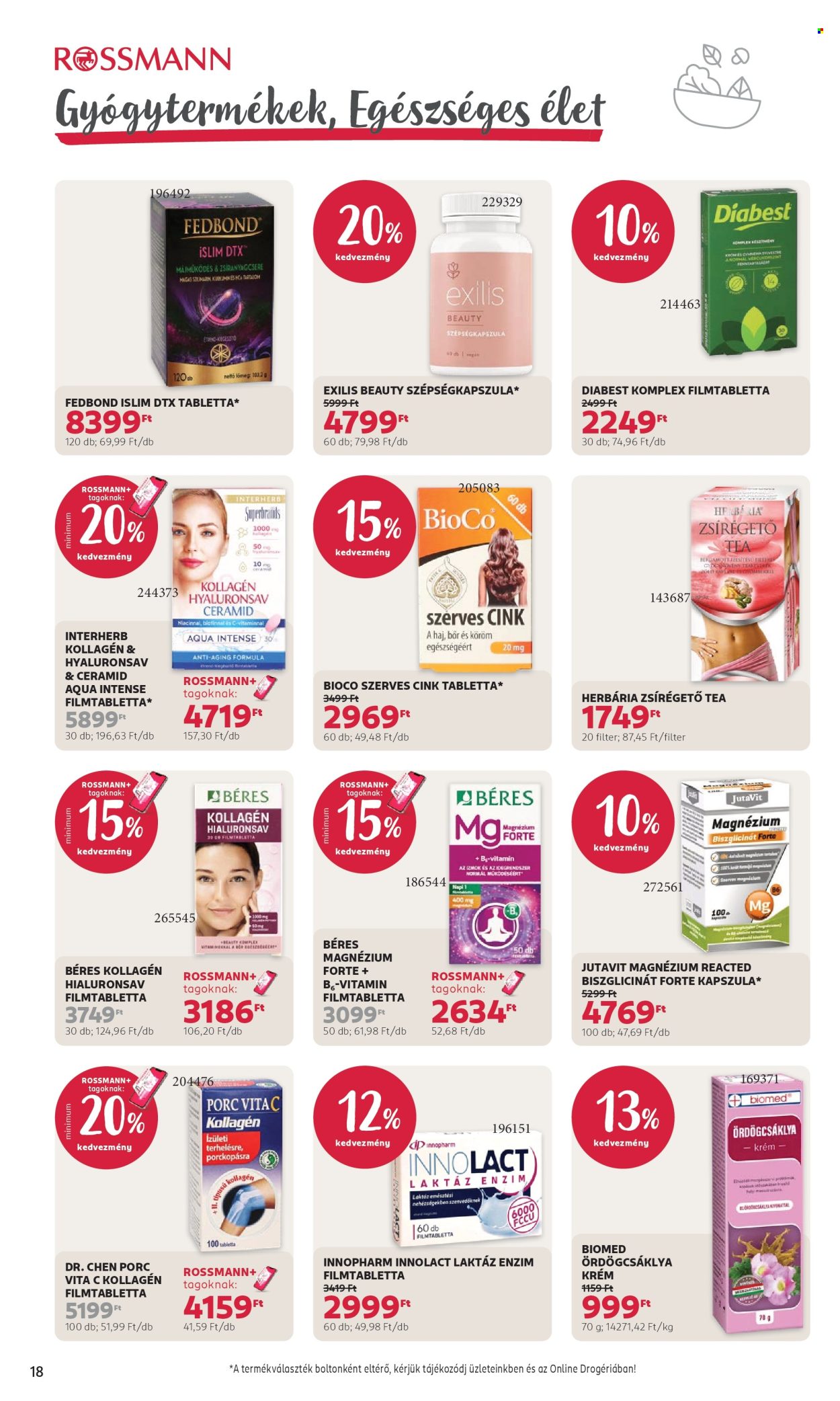 Rossmann akciós újságok - 2026.08.03 - 2026.08.14. Oldal 20
