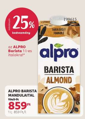 ALPRO BARISTA MANDULAITAL