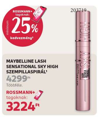 MAYBELLINE LASH SENSATIONAL SKY HIGH SZEMPILLASPIRÁL