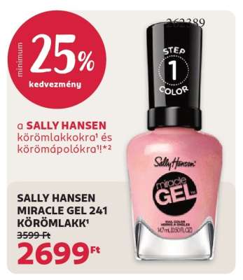 SALLY HANSEN MIRACLE GEL 241 KÖRÖMLAKK
