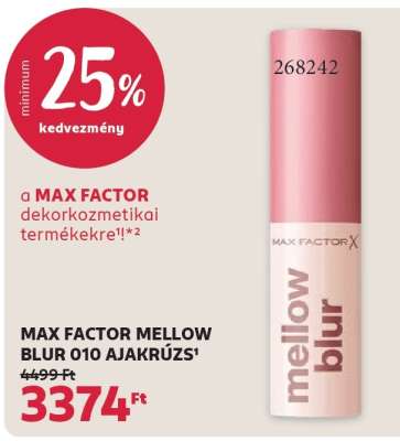 MAX FACTOR MELLOW BLUR 010 AJAKRÚZS