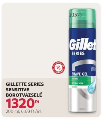 GILLETTE SERIES SENSITIVE BOROTVAZSELÉ